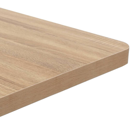 vidaXL Bistrotafel 50x50 cm MDF lichtbruin afbeelding3 - 1