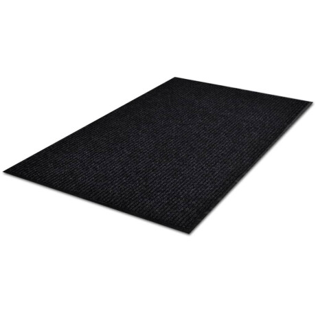 vidaXL Deurmat 117x220 cm PVC zwart afbeelding3 - 1
