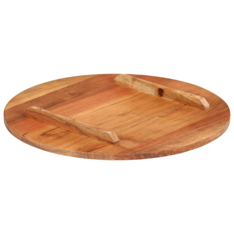vidaXL Tafelblad rond 15-16 mm 40 cm massief acaciahout afbeelding3 - 1