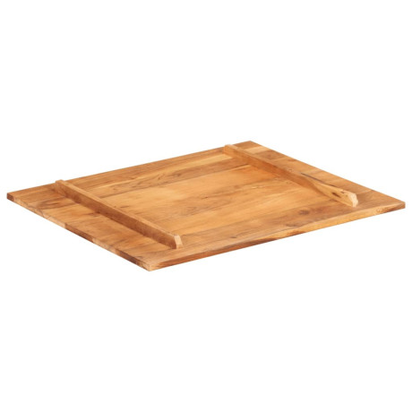 vidaXL Tafelblad 15-16 mm 60x70 cm massief acaciahout afbeelding3 - 1