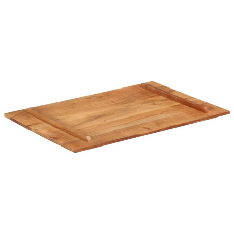 vidaXL Tafelblad 15-16 mm 60x90 cm massief acaciahout afbeelding3 - 1