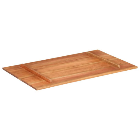 vidaXL Tafelblad 15-16 mm 60x100 cm massief acaciahout afbeelding3 - 1