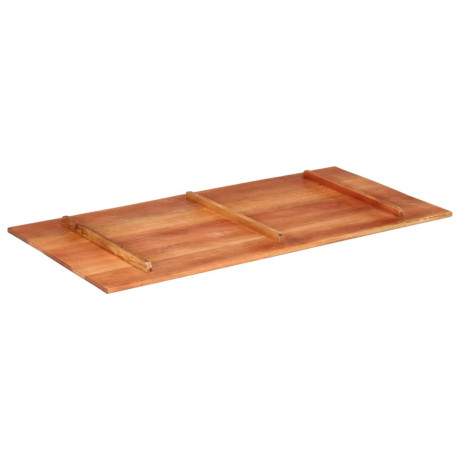 vidaXL Tafelblad 15-16 mm 60x120 cm massief acaciahout afbeelding3 - 1