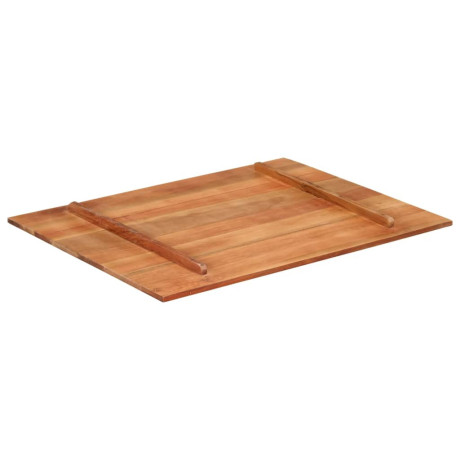 vidaXL Tafelblad 15-16 mm 70x90 cm massief acaciahout afbeelding3 - 1