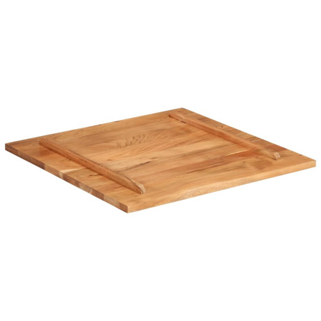 vidaXL Tafelblad 25-27 mm 80x80 cm massief acaciahout afbeelding3 - 1