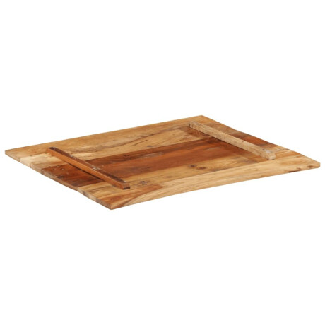 vidaXL Tafelblad rechthoekig 15-16 mm 70x80 cm massief gerecycled hout afbeelding3 - 1