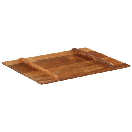 vidaXL Tafelblad rechthoekig 15-16 mm 70x90 cm massief gerecycled hout afbeelding3 - 1