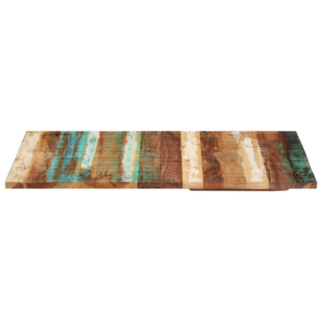 vidaXL Tafelblad rechthoekig 25-27mm 60x120 cm massief gerecycled hout afbeelding3 - 1