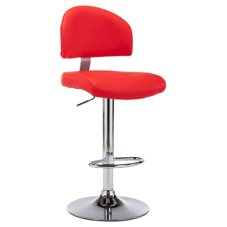 vidaXL Barstoelen 2 st kunstleer rood afbeelding3 - 1