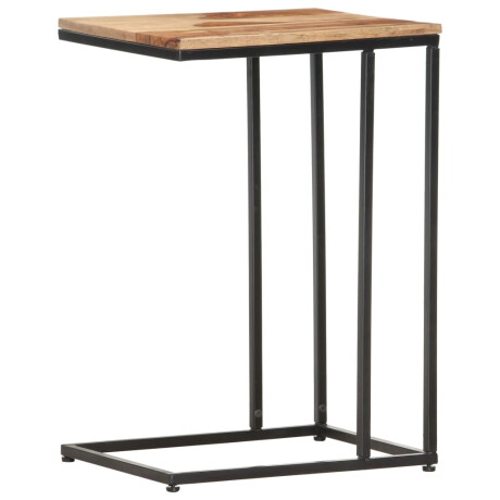 vidaXL Bijzettafel 35x45x65 cm massief hout afbeelding3 - 1