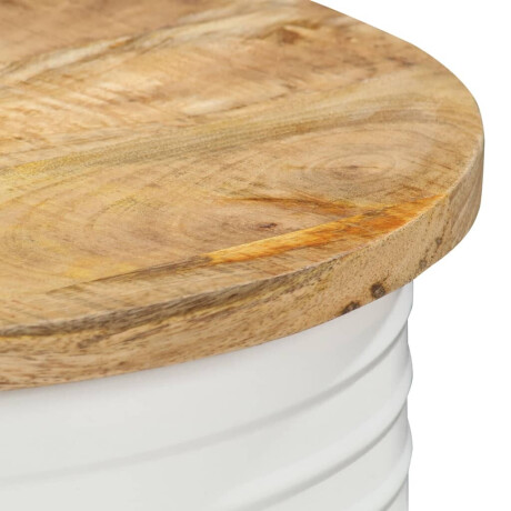 vidaXL Salontafel 43x55 cm massief mangohout afbeelding3 - 1