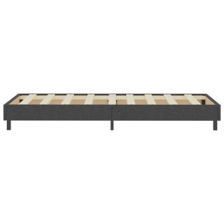 vidaXL Boxspringframe stof grijs 80x200 cm afbeelding3 - 1
