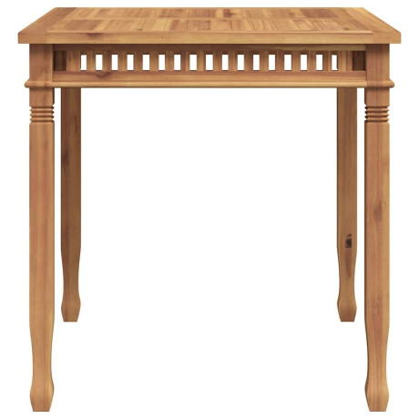 vidaXL Tuintafel 80x80x80 cm massief teakhout afbeelding3 - 1