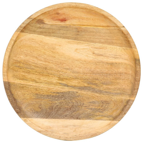 vidaXL Bijzettafel rond 43x43x66 cm massief mangohout afbeelding3 - 1