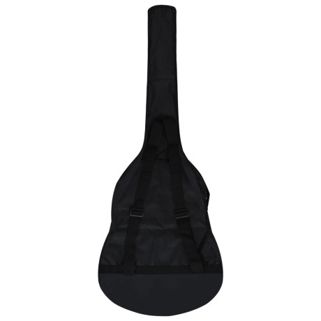 vidaXL Gitaartas voor 4/4 klassieke gitaar 100x37 cm stof zwart afbeelding3 - 1
