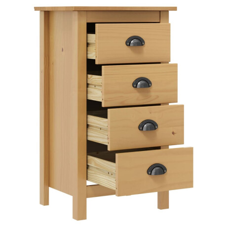 vidaXL Dressoir Hill 46x35x80 cm massief grenenhout afbeelding3 - 1
