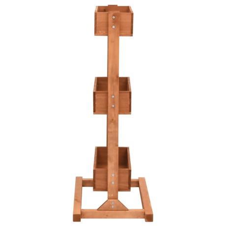 vidaXL Plantenbak 52x30x78 cm vurenhout afbeelding3 - 1