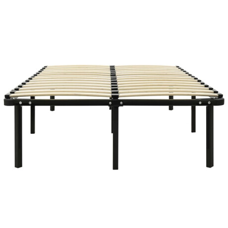 vidaXL Bedframe metaal zwart 140x200 cm afbeelding3 - 1