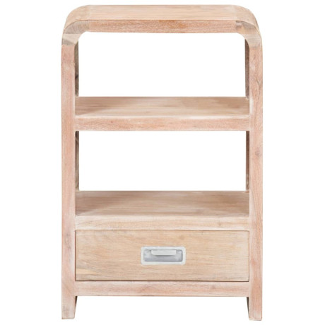 vidaXL Nachtkastje 40x30x60 cm massief acaciahout afbeelding3 - 1