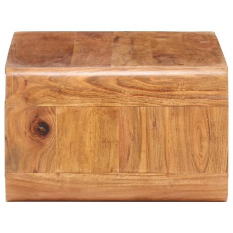 vidaXL Salontafel 90x50x30 cm massief acaciahout afbeelding3 - 1