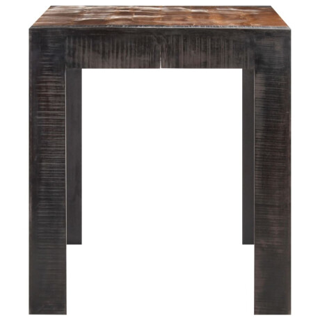 vidaXL Eettafel 140x70x76 cm massief ruw mangohout afbeelding3 - 1