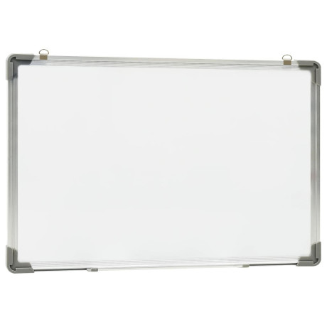 vidaXL Whiteboard magnetisch 50x35 cm staal wit afbeelding3 - 1