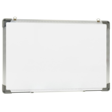 vidaXL Whiteboard magnetisch 60x40 cm staal wit afbeelding3 - 1
