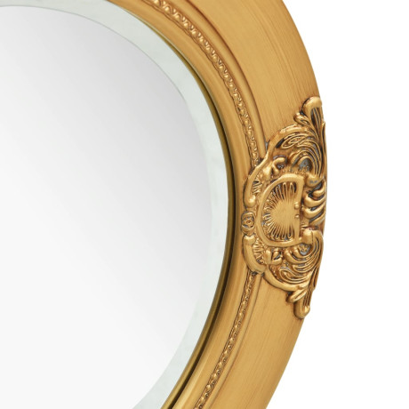 vidaXL Wandspiegel barok stijl 50 cm goudkleurig afbeelding3 - 1
