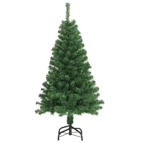 vidaXL Kunstkerstboom met dikke takken 150 cm PVC groen afbeelding3 - 1