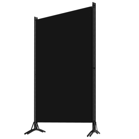 vidaXL Kamerscherm met 3 panelen 260x180 cm zwart afbeelding3 - 1