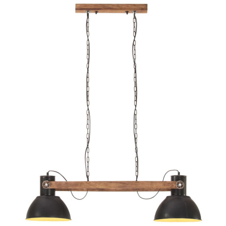 vidaXL Hanglamp industrieel 25 W E27 109 cm zwart afbeelding3 - 1