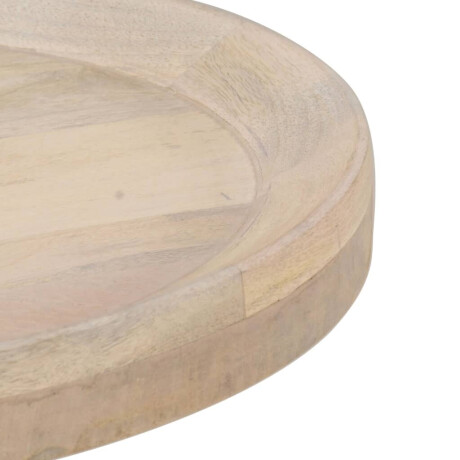 vidaXL Bijzettafel Ø50x55 cm massief mangohout afbeelding3 - 1