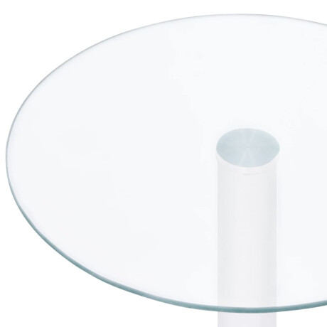 vidaXL Salontafel 40 cm gehard glas transparant afbeelding3 - 1