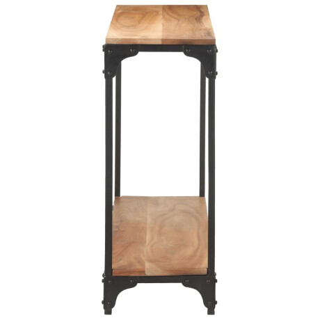 vidaXL Wandtafel 110x30x75 cm massief acaciahout afbeelding3 - 1