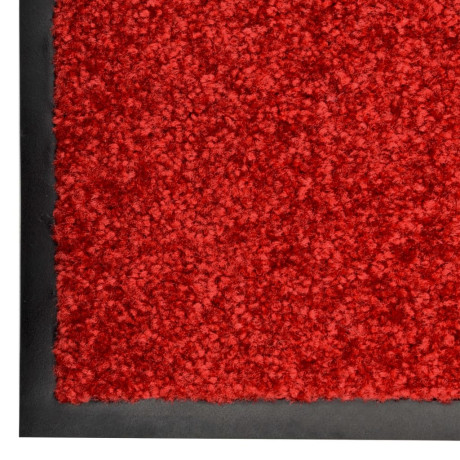 vidaXL Deurmat wasbaar 40x60 cm rood afbeelding3 - 1