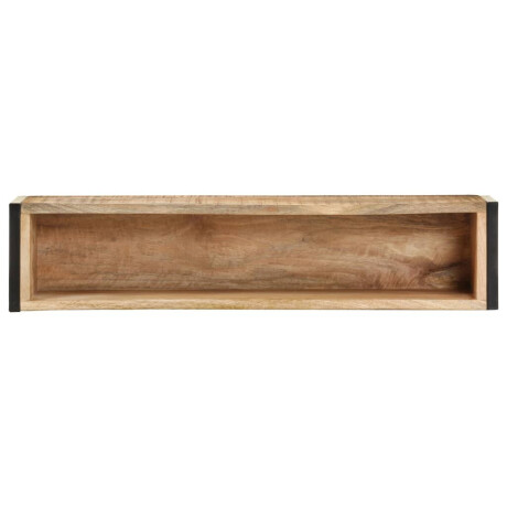 vidaXL Plantenbak 90x20x68 cm ruw mangohout afbeelding3 - 1