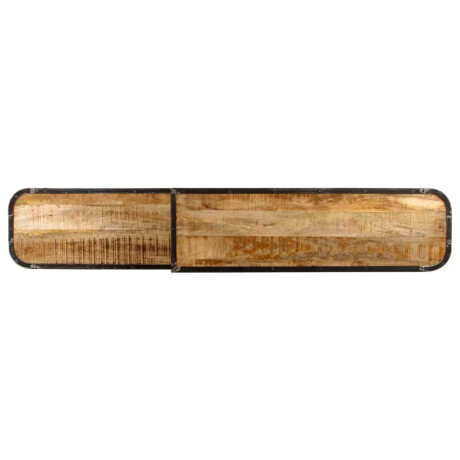 vidaXL Tv-meubel 160x30x40 cm massief mangohout afbeelding3 - 1