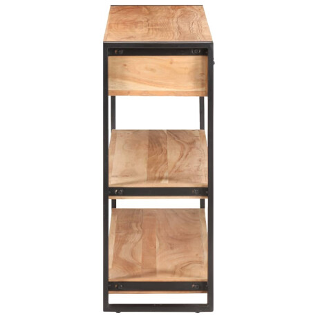 vidaXL Dressoir 120x30x75 cm massief acaciahout afbeelding3 - 1