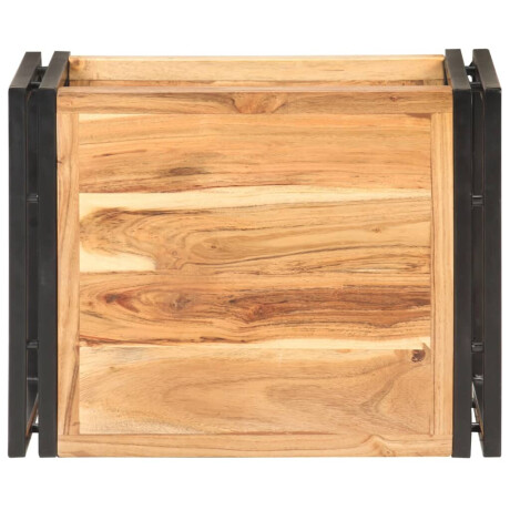 vidaXL Bijzettafel 40x30x40 cm massief acaciahout afbeelding3 - 1