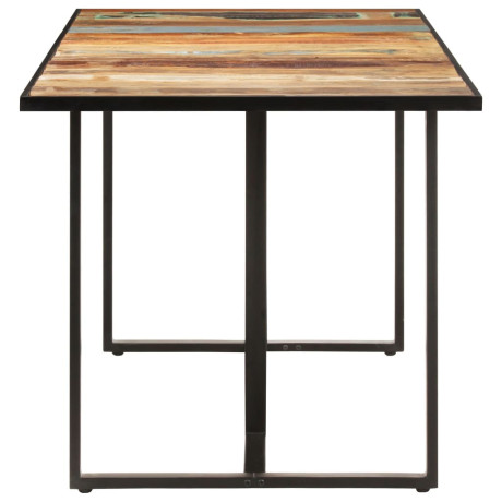 vidaXL Eettafel 200 cm massief gerecycled hout afbeelding3 - 1