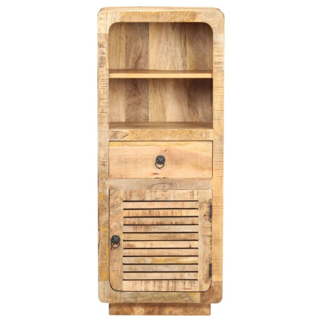 vidaXL Hoge kast 45x32x110 cm ruw mangohout afbeelding3 - 1
