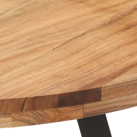 vidaXL Eettafel 80 cm massief acaciahout afbeelding3 - 1