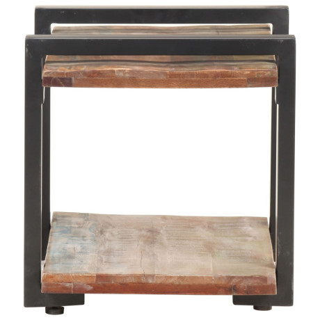 vidaXL Tv-meubel 90x40x40 cm massief gerecycled hout afbeelding3 - 1