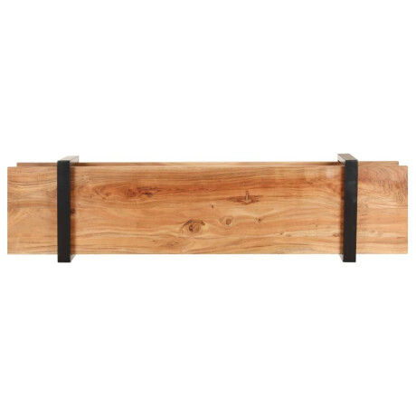 vidaXL Tv-meubel 160x40x40 cm massief acaciahout afbeelding3 - 1