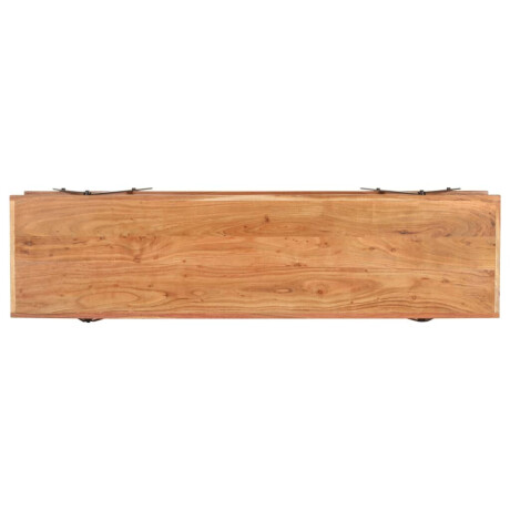 vidaXL Tv-meubel 160x40x50 cm massief acaciahout afbeelding3 - 1