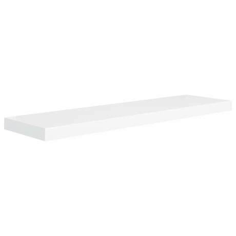 vidaXL Wandschappen zwevend 4 st 90x23,5x3,8 cm MDF wit afbeelding3 - 1