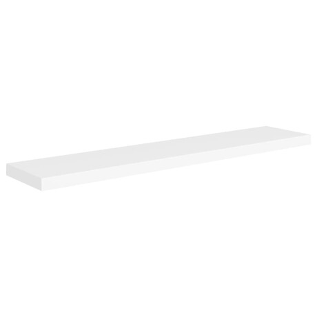 vidaXL Wandschappen zwevend 4 st 120x23,5x3,8 cm MDF wit afbeelding3 - 1