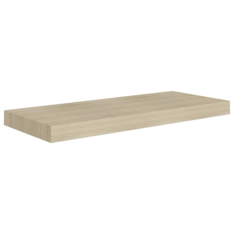vidaXL Wandschappen zwevend 4 st 60x23,5x3,8 cm MDF eikenkleurig afbeelding3 - 1