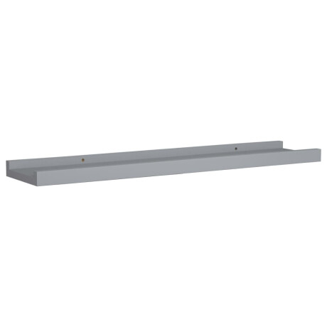 vidaXL Fotoplanken 2 st 60x9x3 cm MDF grijs afbeelding3 - 1