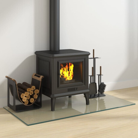 vidaXL Glasplaat openhaard rechthoekig 100x50 cm afbeelding3 - 1